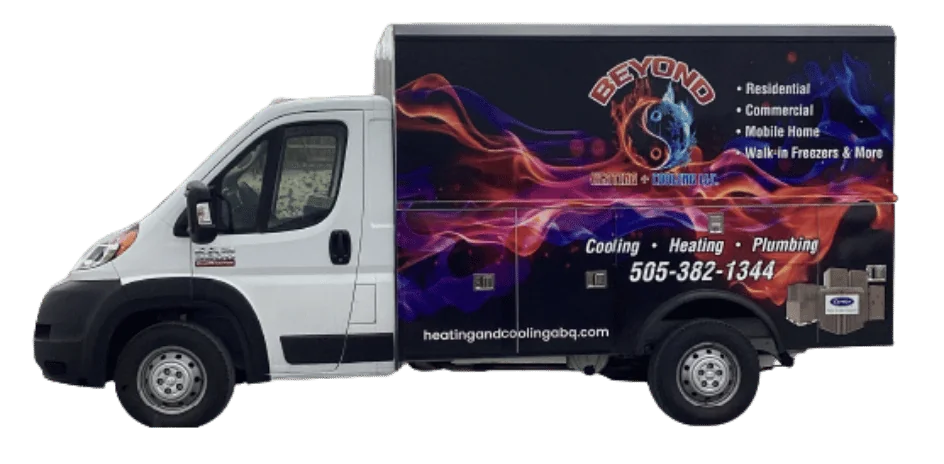 beyond heating and cooling truck