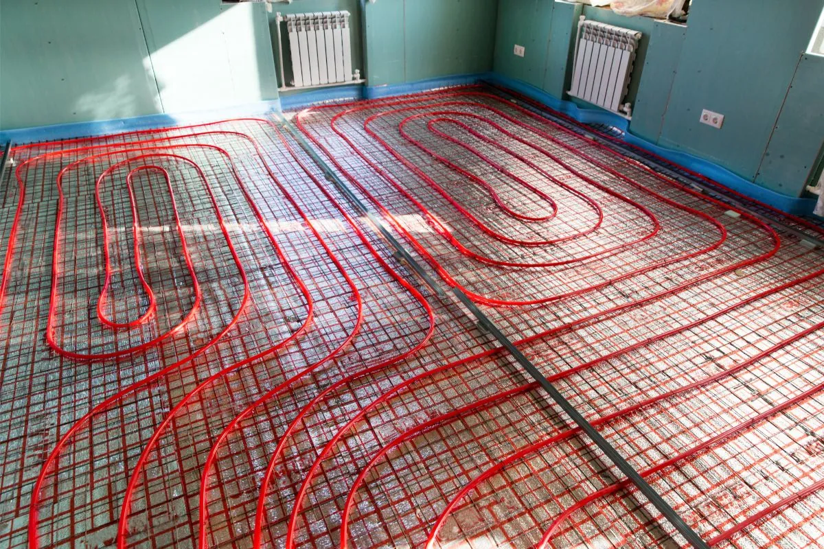 heated floors radiant floor heating systems contour of heat insulated floor